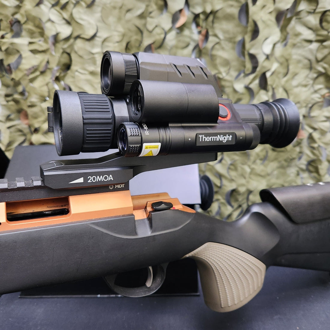 DNT ThermNight TNC225R Multispectral Scope with LRF and Ballistic Calculator